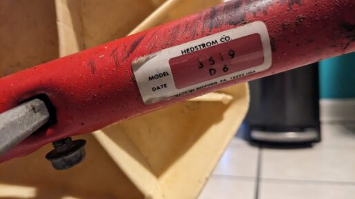 Vintage Hedstrom Tricycle Red Kids Bike Metal. Mickey Mouse Bicycle Bell - Image 3